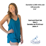 Obsidian Blue Cami and Short Set