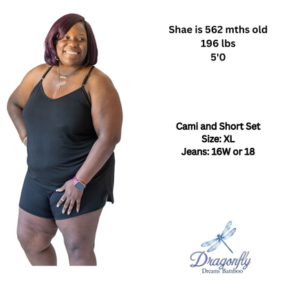 Plum Cami and Short Set