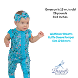 Wildflower Dreams Ruffle Sleeve Romper