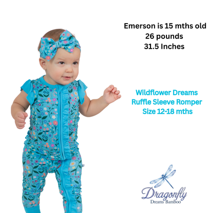 Wildflower Dreams Ruffle Sleeve Romper