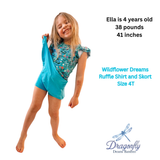 Wildflower Dreams Ruffle Shirt and Skort