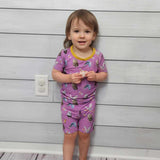 Wings Of Hope 2 Piece Short Sleeve and Shorts Pajama Set