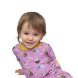 Wings Of Hope 2 Piece Short Sleeve and Shorts Pajama Set
