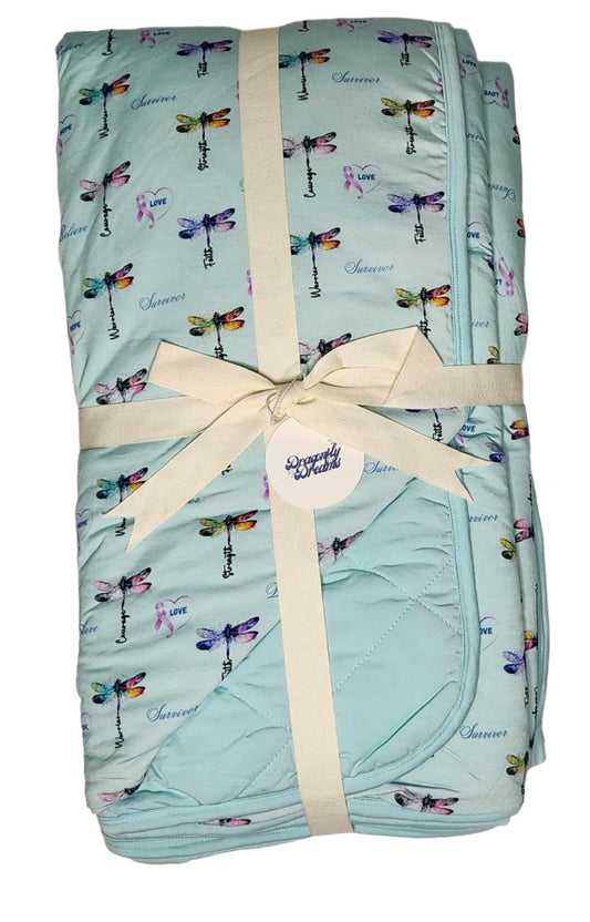 Wings of Light 2.5 Tog Quilted Adult Blanket